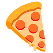 Emoji 🍕 Pizza su Google 15.0.