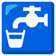 🚰 Emoji Agua Potable en Google 15.0.