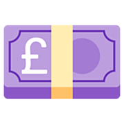 Emoji 💷 Banconota Sterlina su Google 15.0.