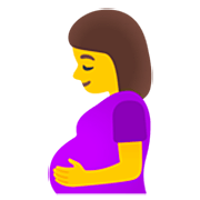 🤰 Emoji Mujer Embarazada en Google 15.0.