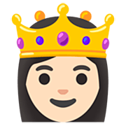 👸🏻 Emoji Princesa: Pele Clara na Google 15.0.