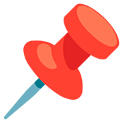Emoji 📌 Puntina su Google 15.0.