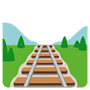 🛤️ Emoji Vía De Tren en Google 15.0.