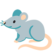Emoji 🐀 Ratto su Google 15.0.