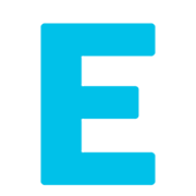 🇪 Emoji Indicador regional Símbolo Letra E Google 15.0.