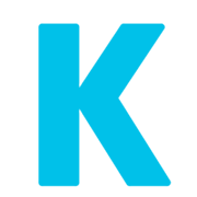 Letra do símbolo indicador regional K Google 15.0.