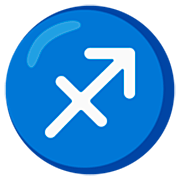 Emoji ♐ Segno Zodiacale Del Saggitario su Google 15.0.