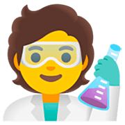 Émoji 🧑‍🔬 Scientifique sur Google 15.0.