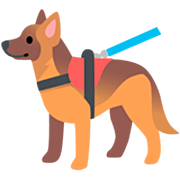🐕‍🦺 Emoji Perro De Servicio en Google 15.0.
