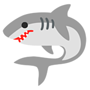 🦈 Emoji Tiburón en Google 15.0.