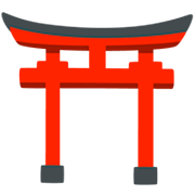 Emoji ⛩️ Santuario Shintoista su Google 15.0.
