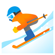 ⛷️ Emoji Skifahrer(in) Google 15.0.