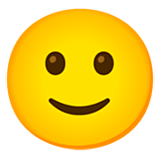 Emoji 🙂 Faccina Con Sorriso Accennato su Google 15.0.