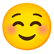 Emoji ☺️ Faccina Sorridente su Google 15.0.