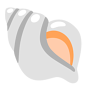 Émoji 🐚 Coquille En Spirale sur Google 15.0.