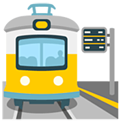 🚉 Emoji Estación De Tren en Google 15.0.