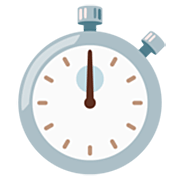 Emoji ⏱️ Cronometro su Google 15.0.
