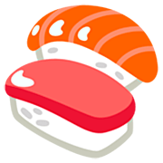 Émoji 🍣 Sushi sur Google 15.0.