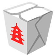 🥡 Emoji Caja Para Llevar en Google 15.0.