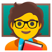 🧑‍🏫 Emoji Profesor en Google 15.0.