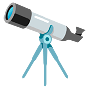 🔭 Emoji Telescopio en Google 15.0.