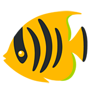 Emoji 🐠 Pesce Tropicale su Google 15.0.
