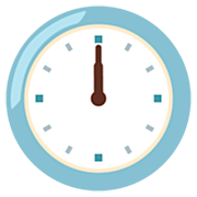 Émoji 🕛 Midi/minuit sur Google 15.0.