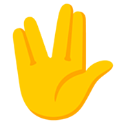 🖖 Emoji Saudação Vulcana na Google 15.0.