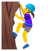 Mujer Escalando Google 15.0.