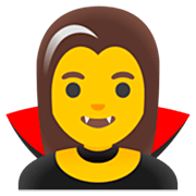 🧛‍♀️ Emoji weiblicher Vampir Google 15.0.
