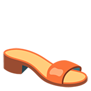 Émoji 👡 Sandale De Femme sur Google 15.0.