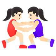 Mujeres Luchando, Tono De Piel Claro Google 15.0.