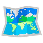 Emoji 🗺️ Mappa Mondiale su Google 15.0.