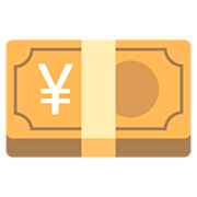 Emoji 💴 Banconota Yen su Google 15.0.