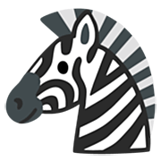 Emoji 🦓 Zebra su Google 15.0.