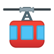 Émoji 🚡 Tramway Aérien sur Google Android 10.0 March 2020 Feature Drop.