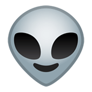 Emoji 👽 Alieno su Google Android 10.0 March 2020 Feature Drop.