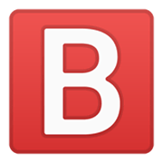 🅱️ Emoji Botão B (tipo Sanguíneo) na Google Android 10.0 March 2020 Feature Drop.