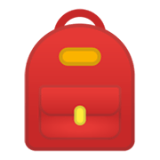 Emoji 🎒 Zaino su Google Android 10.0 March 2020 Feature Drop.