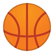 Émoji 🏀 Basket sur Google Android 10.0 March 2020 Feature Drop.