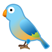 Émoji 🐦 Oiseau sur Google Android 10.0 March 2020 Feature Drop.