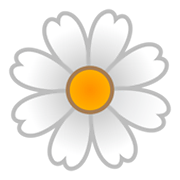 Emoji 🌼 Fiore su Google Android 10.0 March 2020 Feature Drop.