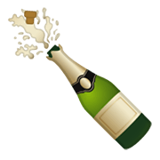 🍾 Emoji Flasche mit knallendem Korken Google Android 10.0 March 2020 Feature Drop.