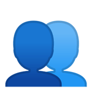 Emoji 👥 Profilo Di Due Persone su Google Android 10.0 March 2020 Feature Drop.