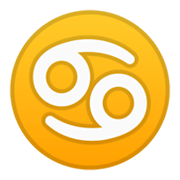 Emoji ♋ Segno Zodiacale Del Cancro su Google Android 10.0 March 2020 Feature Drop.