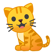 Emoji 🐈 Gatto su Google Android 10.0 March 2020 Feature Drop.