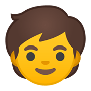 Emoji 🧒 Bimbo su Google Android 10.0 March 2020 Feature Drop.