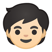 🧒🏻 Emoji Criança: Pele Clara na Google Android 10.0 March 2020 Feature Drop.
