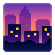 🌆 Emoji Abendstimmung in der Stadt Google Android 10.0 March 2020 Feature Drop.