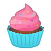 Émoji 🧁 Cupcake sur Google Android 10.0 March 2020 Feature Drop.
